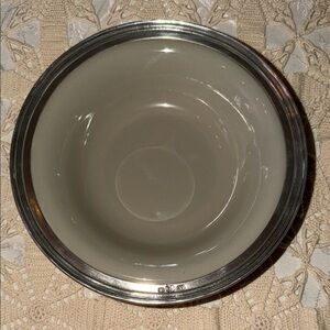 Arte Italica Pewter and Gray Dinner Bowl